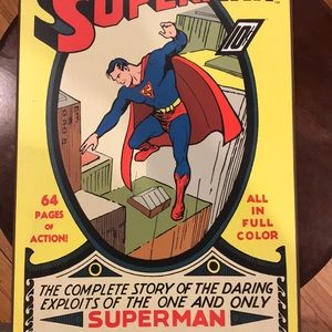 Superman comic book decor